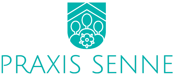Das Wappen von Senne im Logo des Hausarztes Dr. Sanguinette